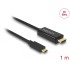 Delock Cable USB Type-C™ male > HDMI male (DP Alt Mode) 4K 60 Hz 1 m black