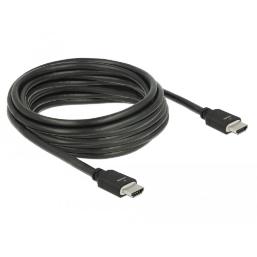 Delock Ultra High Speed HDMI Cable 48 Gbps 8K 60 Hz black 5 m certified