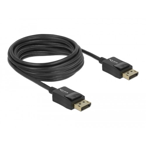 Delock Coaxial DisplayPort cable 8K 60 Hz 5 m