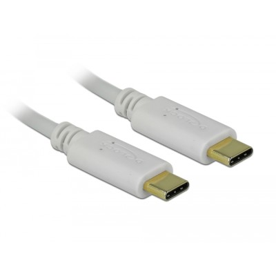 Delock USB Type-C™ Charging Cable 15 cm PD 100 W with E-Marker 2