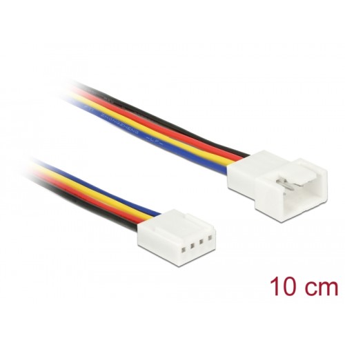 Delock Extension Cable PWM Fan Connection 4 Pin 10 cm
