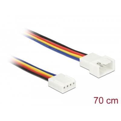 Delock Extension Cable PWM Fan Connection 4 Pin 70 cm