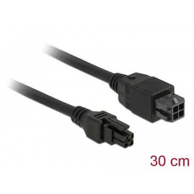 Delock Micro Fit 3.0 4 pin Extension Cable male > female 30 cm