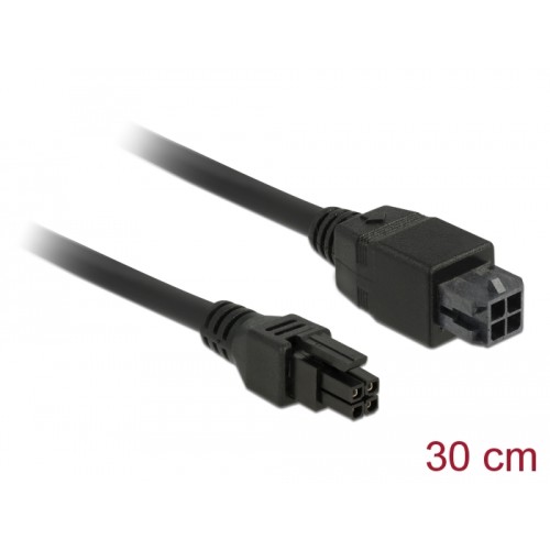 Delock Micro Fit 3.0 4 pin Extension Cable male  female 30 cm