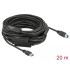 Delock Active USB 3.2 Gen 1 Cable USB Type-A to USB Type-B 20 m