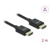 Delock Coaxial High Speed HDMI Cable 48 Gbps 8K 60 Hz black 2 m
