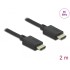 Delock High Speed HDMI Cable 48 Gbps 8K 60 Hz 2 m