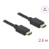 Delock High Speed HDMI Cable 48 Gbps 8K 60 Hz 2.5 m
