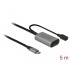 Delock Active USB 3.1 Gen 1 extension cable USB Type-C™ 5 m