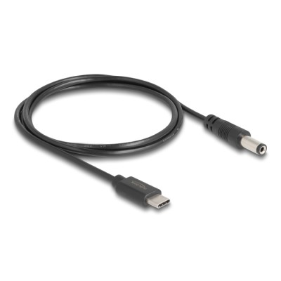 Delock USB Type-C™ Power Cable to DC 5.5 x 2.1 mm male 1 m 2