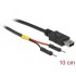 Delock USB Power Cable Mini-B to 2 x pin header male separate power 10 cm