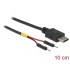 Delock USB Power Cable Type-C to 2 x pin header male separate power 10 cm