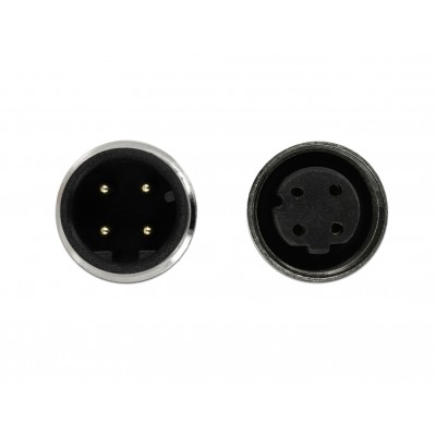 Delock Network cable M12 4 pin D-coded male to female TPU 5 m 2