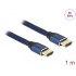 Delock Ultra High Speed HDMI Cable 48 Gbps 8K 60 Hz blue 1 m certified