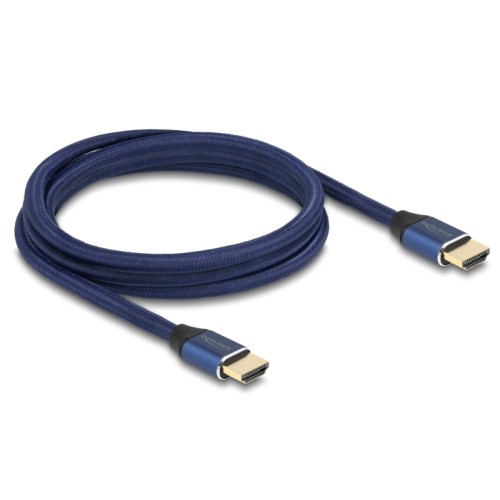 Delock Ultra High Speed HDMI Cable 48 Gbps 8K 60 Hz blue 2 m certified