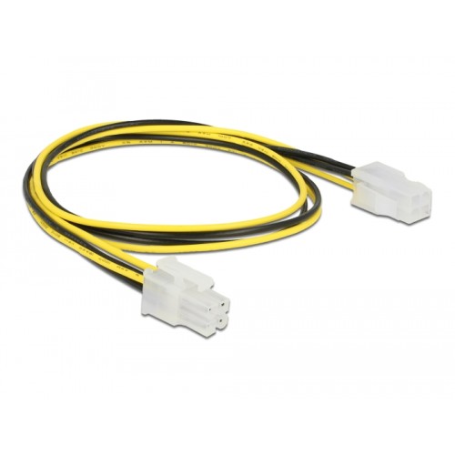 Delock Extension cable P4 4 pin male > P4 4 pin female 50 cm