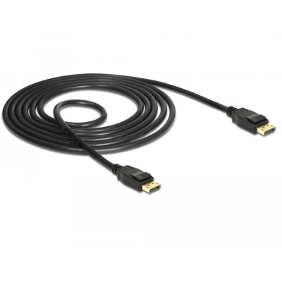 Delock Cable DisplayPort 1.2 male  DisplayPort male 4K 60 Hz 1.5 m 2