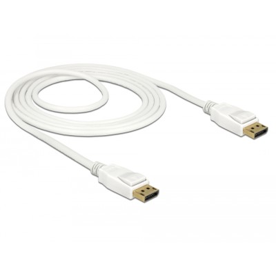 Delock Cable DisplayPort 1.2 male > DisplayPort male 4K 60 Hz 1.5 m 2