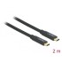 Delock USB 3.1 Gen 1 (5 Gbps) cable Type-C to Type-C 2 m PD 5 A E-Marker