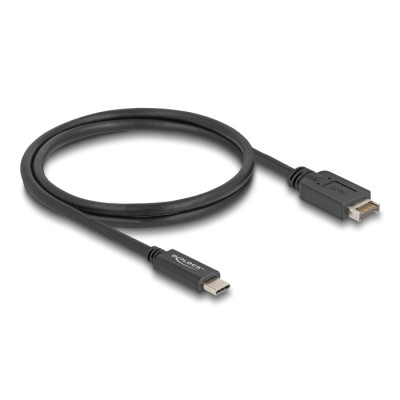Delock USB 10 Gbps Cable USB Type-E Key A 20 pin male to USB Type-C™ male 1 m 2