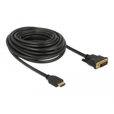 Delock HDMI to DVI 24+1 cable bidirectional 10 m 2