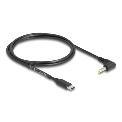 Delock USB Type-C™ Power Cable to DC 4.0 x 1.7 mm male angled 1.5 m 2