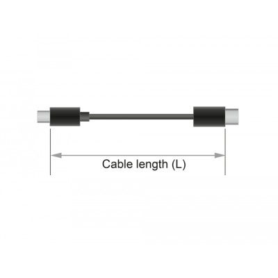 Delock Cable Power SATA 15 pin receptacle > Molex 4 pin male + 4 pin power female 2