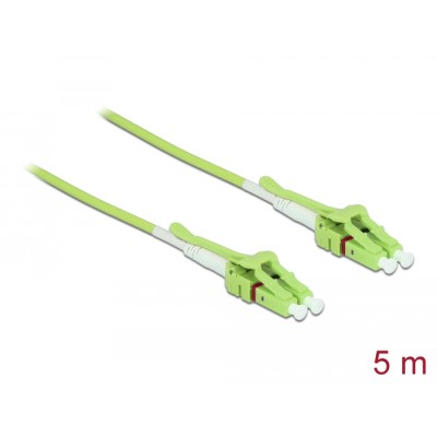 Delock Cable Optical Fibre LC > LC Multi-mode OM5 Uniboot 5 m