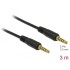 Delock Stereo Jack Cable 3.5 mm 5 pin male to male 3 m black