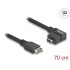 Delock USB 10 Gbps Cable Type-E Key A 20 pin male to USB Type-C™ female angled 70 cm