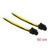 Delock Micro Fit 3.0 Cable 4 pin male to male 50 cm