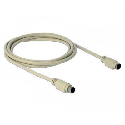 Delock PS/2 extension cable 1.8 m 2