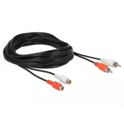 Delock RCA Extension Cable 5 m 2