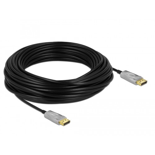 Delock Active Optical Cable DisplayPort 1.4 8K 25 m