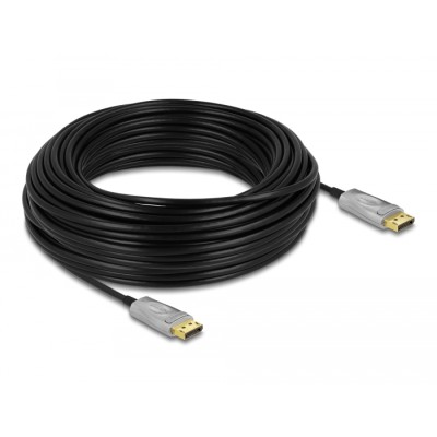 Delock Active Optical Cable DisplayPort 1.4 8K 30 m 2