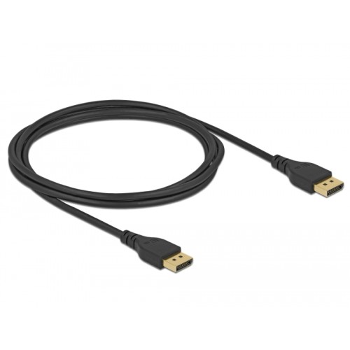 Delock DisplayPort cable 8K 60 Hz 2 m DP 8K certified without latch