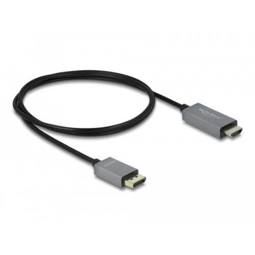 Delock Active DisplayPort 1.4 to HDMI Cable 4K 60 Hz (HDR) 1 m