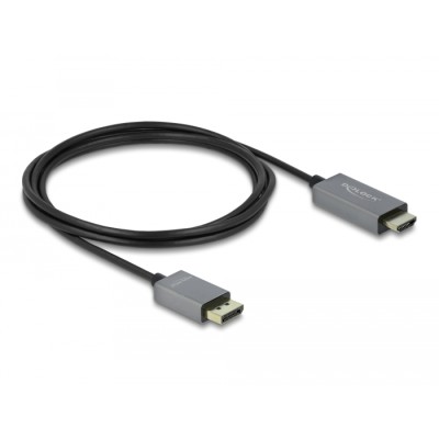 Delock Active DisplayPort 1.4 to HDMI Cable 4K 60 Hz (HDR) 2 m 2