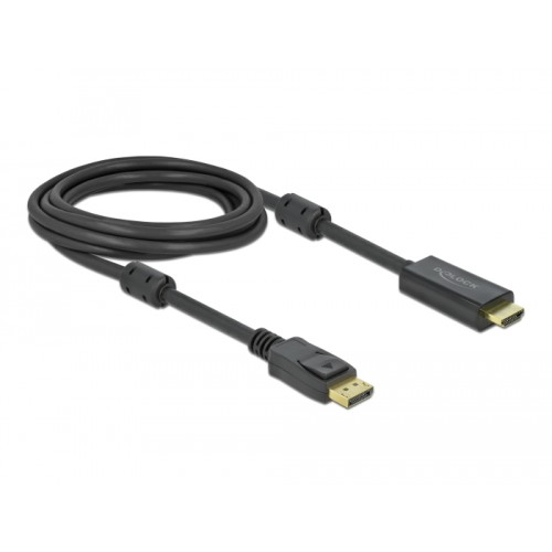 Delock Active DisplayPort 1.2 to HDMI Cable 4K 60 Hz 3 m