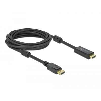 Delock Active DisplayPort 1.2 to HDMI Cable 4K 60 Hz 5 m 2