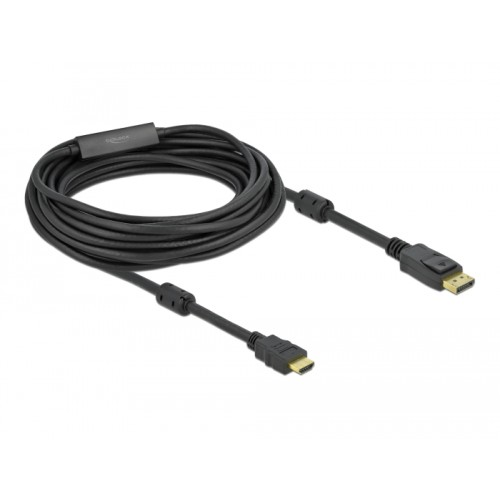 Delock Active DisplayPort 1.2 to HDMI Cable 4K 60 Hz 10 m