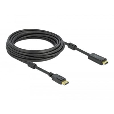 Delock Passive DisplayPort 1.2 to HDMI Cable 4K 30 Hz 7 m 2