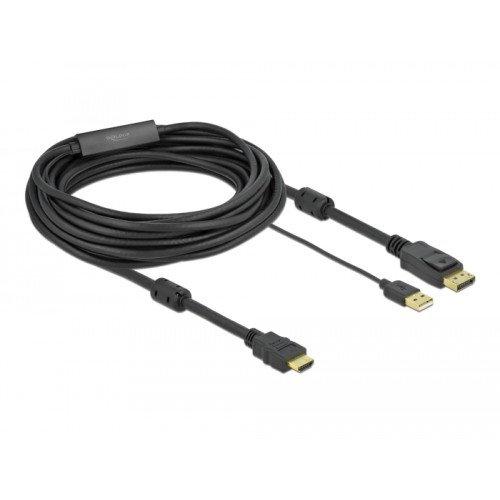 Delock HDMI to DisplayPort cable 4K 30 Hz 7 m