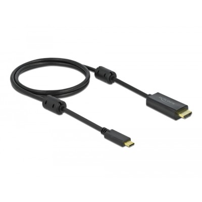 Delock Active USB Type-C™ to HDMI Cable (DP Alt Mode) 4K 60 Hz 1 m 2