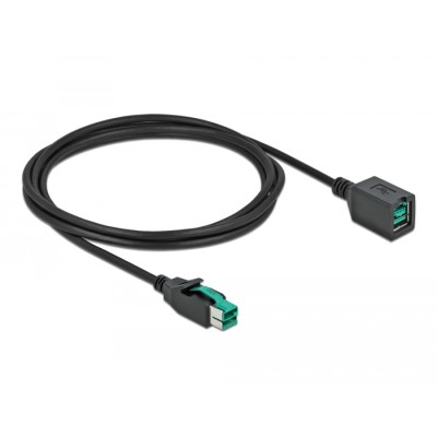 Delock PoweredUSB extension cable 12 V 2 m 2