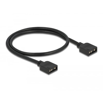 Delock RGB Connection Cable 3 pin for 5 V RGB / ARGB LED illumination 30 cm 2