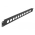 Delock 19″ D-Type Patch Panel 12 Port black