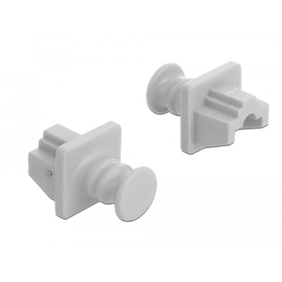 Delock Dust Cover for RJ45 jack 10 pieces white 2