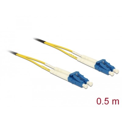 Delock Cable Optical Fibre LC  LC Singlemode OS2 0.5 m