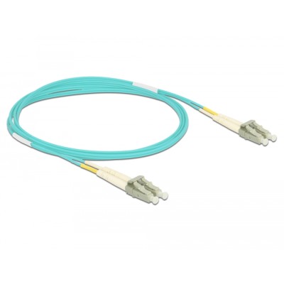 Delock Cable Optical Fibre LC to LC Multi-mode OM3 2 m 2